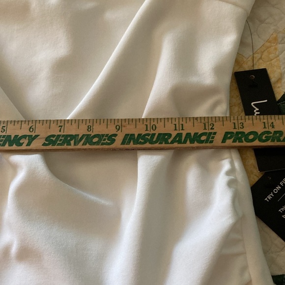 Lulu's White Off-Shoulder Mini Dress - Picture 6 of 10